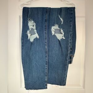 Old Navy Classic Blue Denim Jeans Tall Length